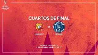 Herediano vs Motagua  Copa Centroamericana Concacaf 2024 [upl. by Anaeco]