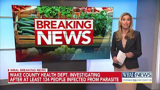 100 parasite cases 3 Wake County restaurants outbreak appears to be over DHHS says [upl. by Osnofedli]