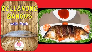 RELLENONG BANGUS with Pork ❤️ MissOnaBudget [upl. by Hakilam]