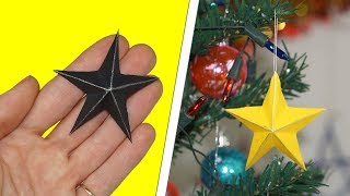 How to make a paper star  DIY paper star [upl. by Aryaz]