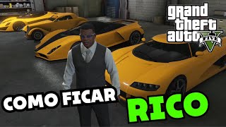 Como FICAR RICO no GTA 5  melhor método [upl. by Latona]