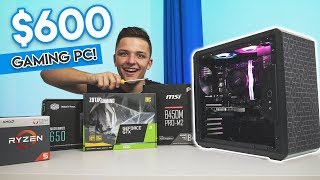 Epic 600 Gaming PC Build 2019 1080p Gaming Benchmarks  GTX 1650 amp Ryzen 3 [upl. by Jolda688]