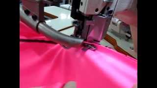 Flatlock stitch machine video [upl. by Helali]