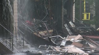 Duluth Synagogue Destroyed In Massive Fire [upl. by Anaihr]