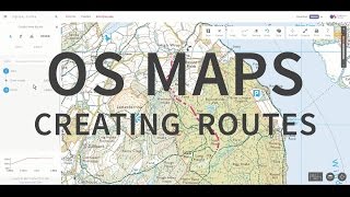 OS Maps  Route planning [upl. by Arny]