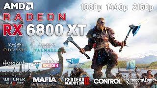 RADEON RX 6800 XT  Test in 10 Games l 1080p l 1440p l 2160p l [upl. by Bullard]