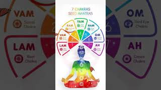 Quick 7 Chakra Cleansing  1 Minutes Per Chakra  Seed Mantra Chanting Meditation  Root to Crown [upl. by Longan]