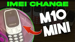 Nokia China M10 Mini Imei Change Code  Invalid Sim Fix  New Code 2024 [upl. by Antonie]