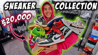 My ENTIRE 20000 Sneaker Collection [upl. by Bohon]