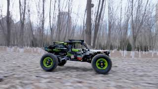 Mould King 18002 RC Buggy in gravel driveway [upl. by Aratnahs]