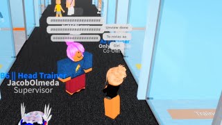 Audio Abusing at LAA Los Angeles Airways Roblox Training Centre as NotASBLover Part 1 [upl. by Gnidleif]