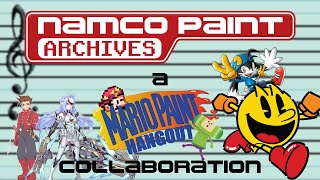 Namco Paint Archives  A Mario Paint Hangout Collaborative Medley [upl. by Noelopan]