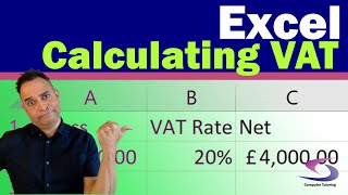 How to Calculate VAT in Excel [upl. by Oirogerg]