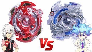 ANIME BATTLE STORM SPRIGGAN vs LOST LONGINUS  Beyblade Burst EvolutionGod [upl. by Farnham]