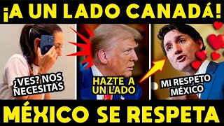 ¡HAZTE A UN LADO CANADA MÉXICO SE RESPETA MANTENEMOS PUESTO NÚMERO 1 [upl. by Wilfreda]