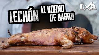 FANTASTICO LECHON AL HORNO DE BARRO  Receta de Locos X el Asado [upl. by Tatiania712]