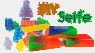 Seife selber machen  Bunte Seife  LEGO Seife [upl. by Wolff406]