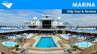 Marina Ship Tour Highlights amp Review Oceania Cruises [upl. by Eraste]