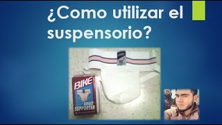 ¿Como usar un suspensorio deportivo¿Como elegir un suspensorio [upl. by Sillyhp449]