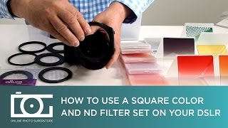 TUTORIAL  Square Filters  How to Attach Detach and Use Square Filters For CANON NIKON [upl. by Bowles]