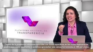 ¿Qué es la Plataforma Nacional de Transparencia [upl. by Calica]