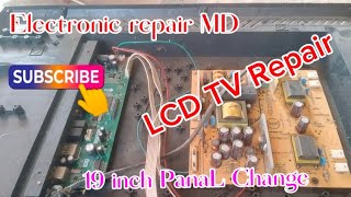 LCD TV  LCD screen change  Electronic repair MD  Reapir [upl. by Godspeed459]