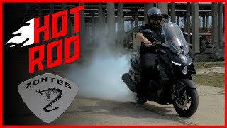 Zontes 310M Scooter  Review [upl. by Sonitnatsnok572]