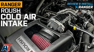 20192023 Ranger Roush Cold Air Intake Review amp Install [upl. by Laikeze]