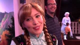 The Original Frozen Elsa amp Anna Meet and Greet Norway Pavilion  Epcot Walt Disney World 03282014 [upl. by O'Gowan]