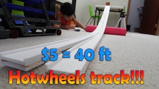 DIY Hot Wheels Track [upl. by Dammahum335]