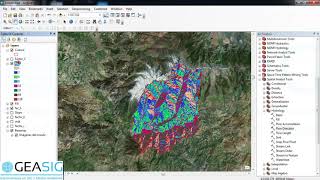 Análisis de Erosión con ArcGIS [upl. by Schwab]