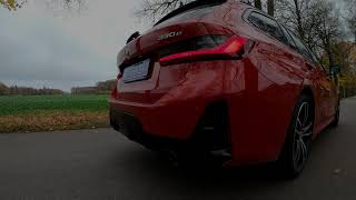 2023 BMW 330e xDrive Touring Facelift 292hp  Walkaround  Acceleration  Sound  Range test  4K [upl. by Arais]