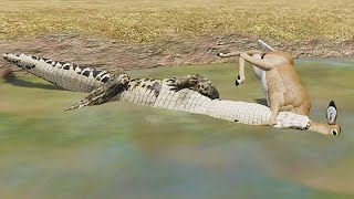 NEW Deathroll Crocodile Attacking amp More  Wild Savannah [upl. by Esojnauj]