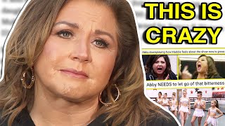 ABBY LEE MILLER SPEAKS OUT AGAINST MADDIE dance moms drama more [upl. by Tallu]