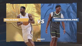 New Orleans Pelicans Vs Minnesota Timberwolves  Full Game Highlights [upl. by Ahseem]