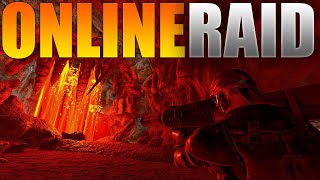 ONLINE RAIDING LAVA CAVE  ARK [upl. by Olli735]