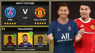 DLS 22  PSG vs Manchester United  Dream League Soccer 2022 Gameplay [upl. by Zaria]