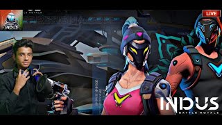 Indus Battle Royale Mobile full gameplay fastest kills with 3 finger handcam [upl. by Doggett88]