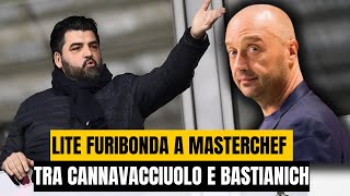 FUOCO E FIAMME A MASTERCHEF LITE FURIOSA TRA CANNAVACCIUOLO E BASTIANICH [upl. by Moitoso]