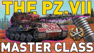 The Pz VII Master Class in World of Tanks [upl. by Helenka]