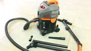 Review and Demo of Eureka Forbes Euroclean WD X2 Vacuum Cleaner Wet Dry Cleaning [upl. by Stockwell528]