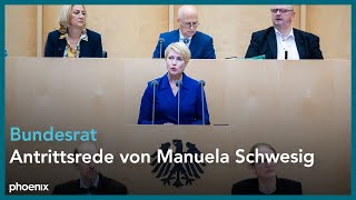 Bundesrat Antrittsrede Manuela Schwesig [upl. by Tratner]