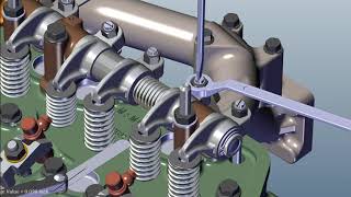 Tappet setting 3 cylinder MDI engine [upl. by Ahsiele]