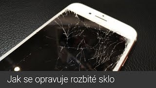 Jak se opravuje rozbité sklo displeje telefonu [upl. by Rance]