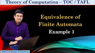 Equivalence of Finite Automata  Example 1 [upl. by Enreval]