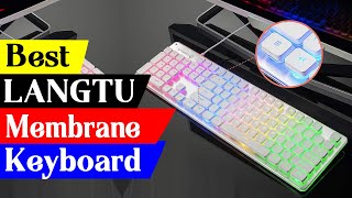 LANGTU Membrane Gaming Keyboard Review The Ultimate Competitive Edge for Gamers [upl. by Hendrick]