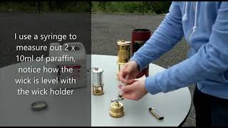 Miners Lamp Instruction Video J D Burford Ltd [upl. by Aisatal]