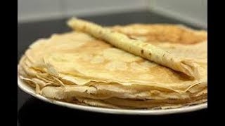 CREPES RICETTA FACILE E VELOCE [upl. by Llacam]