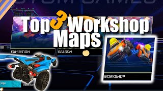 Top 3 Workshop Maps to Improve Your Rocket League Game [upl. by Kaufmann627]