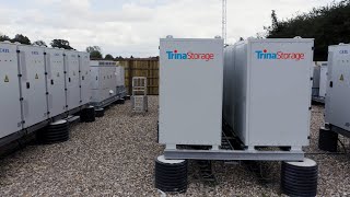 TrinaStorage  First 50MW gridscale BESS project in Burwell Cambrigdeshire UK [upl. by Romelda546]